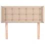 Cappuccino synthetic leather headboard 93x16x78/88 cm by , Headboards and footboards - Ref: Foro24-3118851, Price: 48,70 €, D...