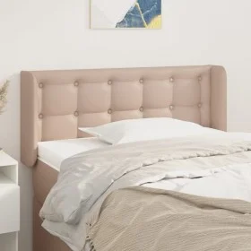 Cappuccino synthetic leather headboard 83x16x78/88 cm by , Headboards and footboards - Ref: Foro24-3118845, Price: 47,84 €, D...