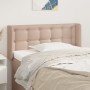 Cabecero de cuero sintético color capuchino 83x16x78/88 cm de , Cabeceros y pies de cama - Ref: Foro24-3118845, Precio: 48,57 €