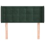 Kopfteil aus dunkelgrünem Samt, 83 x 16 x 78/88 cm von , Kopf- und Fußteile - Ref: Foro24-3119235, Preis: 50,66 €, Rabatt: %
