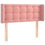 Rosa Samtkopfteil 83x16x78/88 cm von , Kopf- und Fußteile - Ref: Foro24-3119237, Preis: 50,34 €, Rabatt: %