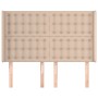 Kopfteil mit Ohren, Cappuccino-Kunstleder, 147 x 16 x 118/128 cm von , Kopf- und Fußteile - Ref: Foro24-3119675, Preis: 133,0...