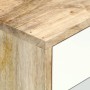 Mesita de noche de madera maciza de mango 47x35x59 cm de vidaXL, Mesitas de noche - Ref: Foro24-286481, Precio: 76,87 €, Desc...