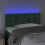 Dark green velvet LED headboard 80x5x78/88 cm by , Headboards and footboards - Ref: Foro24-3122079, Price: 46,73 €, Discount: %
