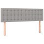 Boxspringbett mit hellgrauer Stoffmatratze 140x190 cm von , Betten und Lattenroste - Ref: Foro24-3127117, Preis: 487,46 €, Ra...