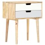 Solid mango wood bedside table 47x35x59 cm by vidaXL, Nightstands - Ref: Foro24-286481, Price: 76,38 €, Discount: %