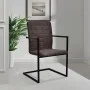 Cantilever dining chairs 2 units brown synthetic leather by vidaXL, dining chairs - Ref: Foro24-242284, Price: 180,11 €, Disc...