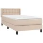 Boxspringbett mit Cappuccino-Kunstledermatratze 80x200 cm von , Betten und Lattenroste - Ref: Foro24-3130750, Preis: 277,01 €...