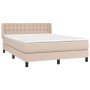 Boxspringbett mit Cappuccino-Kunstledermatratze 140x200cm von , Betten und Lattenroste - Ref: Foro24-3130786, Preis: 447,35 €...