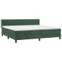 Boxspringbett mit dunkelgrüner Samtmatratze 200x200 cm von , Betten und Lattenroste - Ref: Foro24-3131162, Preis: 658,28 €, R...