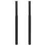 2x schwarze Teleskop-Tischbeine 710 mm-1100 mm von vidaXL, Tischbeine - Ref: Foro24-242153, Preis: 50,20 €, Rabatt: %
