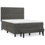 Boxspringbett mit dunkelgrauer Samtmatratze 140x200 cm von , Betten und Lattenroste - Ref: Foro24-3138026, Preis: 553,79 €, R...
