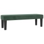 Cama box spring con colchón terciopelo verde oscuro 180x200 cm de , Camas y somieres - Ref: Foro24-3138100, Precio: 680,85 €,...