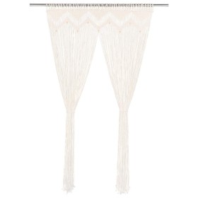 Cortina de macramé algodón 140x240 cm
