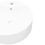 Lavabo de cerámica con agujero para grifo/desagüe blanco redondo de vidaXL, Lavabos - Ref: Foro24-141938, Precio: 69,70 €, De...