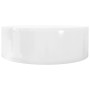 Ceramic washbasin with round white faucet/drain hole by vidaXL, Sinks - Ref: Foro24-141938, Price: 70,87 €, Discount: %