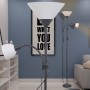Schwarze Stehlampe von vidaXL, Lampen - Ref: Foro24-242733, Preis: 35,10 €, Rabatt: %