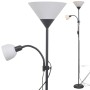 Schwarze Stehlampe von vidaXL, Lampen - Ref: Foro24-242733, Preis: 35,10 €, Rabatt: %