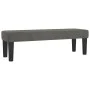 Box spring bed with dark gray velvet mattress 200x200 cm by , Beds and slatted bases - Ref: Foro24-3137804, Price: 670,57 €, ...