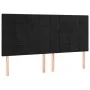 Box spring bed with black velvet mattress 180x200 cm by , Beds and slatted bases - Ref: Foro24-3137859, Price: 635,67 €, Disc...