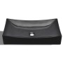 Black rectangular ceramic washbasin by vidaXL, Sinks - Ref: Foro24-141926, Price: 91,10 €, Discount: %
