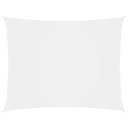 Rectangular white Oxford fabric sail shade 2.5x4 m by , Umbrellas - Ref: Foro24-135262, Price: 35,74 €, Discount: %