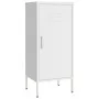 White steel storage cabinet 42.5x35x101.5 cm by , Lockers and storage cabinets - Ref: Foro24-336197, Price: 99,83 €, Discount: %