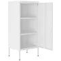 Armario de almacenamiento acero blanco 42,5x35x101,5 cm de , Taquillas y armarios de almacenamiento - Ref: Foro24-336197, Pre...