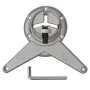 4 Patas de mesa ajustables en alturas 710 mm color cromo de vidaXL, Patas para mesas - Ref: Foro24-242133, Precio: 53,57 €, D...