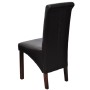 Esszimmerstühle 4 Einheiten braunes Kunstleder von , Essstühle - Ref: Foro24-160319, Preis: 355,04 €, Rabatt: %