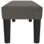 Dark gray velvet bench 100x30x30 cm by , Banks - Ref: Foro24-346667, Price: 50,93 €, Discount: %