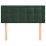 Dunkelgrünes Samtkopfteil 80x5x78/88 cm von , Kopf- und Fußteile - Ref: Foro24-346413, Preis: 38,10 €, Rabatt: %