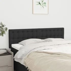 Headboards 2 units black fabric 72x5x78/88 cm by , Headboards and footboards - Ref: Foro24-346458, Price: 58,93 €, Discount: %