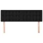 Cabeceros 2 unidades tela negro 72x5x78/88 cm de , Cabeceros y pies de cama - Ref: Foro24-346458, Precio: 59,10 €, Descuento: %