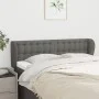 Cabecero de tela gris oscuro 147x23x78/88 cm de , Cabeceros y pies de cama - Ref: Foro24-3117577, Precio: 83,71 €, Descuento: %