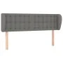 Kopfteil aus dunkelgrauem Stoff, 147 x 23 x 78/88 cm von , Kopf- und Fußteile - Ref: Foro24-3117577, Preis: 83,73 €, Rabatt: %