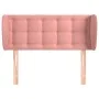 Rosa Samtkopfteil 93x23x78/88 cm von , Kopf- und Fußteile - Ref: Foro24-3117619, Preis: 58,26 €, Rabatt: %