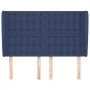 Headboard with blue fabric ears 147x23x118/128 cm by , Headboards and footboards - Ref: Foro24-3118394, Price: 116,26 €, Disc...