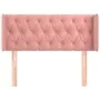 Rosa Samtkopfteil 103x16x78/88 cm von , Kopf- und Fußteile - Ref: Foro24-3119151, Preis: 68,53 €, Rabatt: %