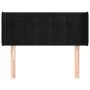 Cabecero de terciopelo negro 83x16x78/88 cm de , Cabeceros y pies de cama - Ref: Foro24-3119234, Precio: 45,53 €, Descuento: %