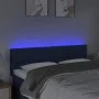 LED-Kopfteil aus blauem Stoff, 144 x 5 x 78/88 cm von , Kopf- und Fußteile - Ref: Foro24-3122050, Preis: 59,30 €, Rabatt: %