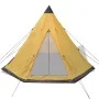 4 person tent yellow by vidaXL, tents - Ref: Foro24-91008, Price: 88,63 €, Discount: %