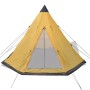 Tienda de campaña para 4 personas amarillo de vidaXL, Tiendas de campaña - Ref: Foro24-91008, Precio: 94,22 €, Descuento: %