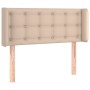 Kopfteil mit LED-Kunstleder in der Farbe Cappuccino, 93 x 16 x 78/88 cm von , Kopf- und Fußteile - Ref: Foro24-3123319, Preis...