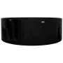 Lavabo de cerámica con agujero para grifo/desagüe negro redondo de vidaXL, Lavabos - Ref: Foro24-141939, Precio: 70,60 €, Des...