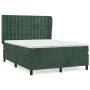 Boxspringbett mit dunkelgrüner Samtmatratze 140x200 cm von , Betten und Lattenroste - Ref: Foro24-3129456, Preis: 530,34 €, R...