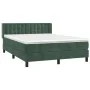 Boxspringbett mit dunkelgrüner Samtmatratze 140x200 cm von , Betten und Lattenroste - Ref: Foro24-3131204, Preis: 451,83 €, R...