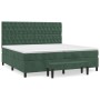 Boxspringbett mit dunkelgrüner Samtmatratze 200x200 cm von , Betten und Lattenroste - Ref: Foro24-3138046, Preis: 824,19 €, R...