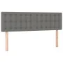 Box spring bed with dark gray fabric mattress 140x190 cm by , Beds and slatted bases - Ref: Foro24-3140370, Price: 483,79 €, ...