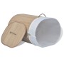 Natürlicher ovaler Wäschekorb aus Bambus von vidaXL, Wäschekörbe - Ref: Foro24-242727, Preis: 30,59 €, Rabatt: %